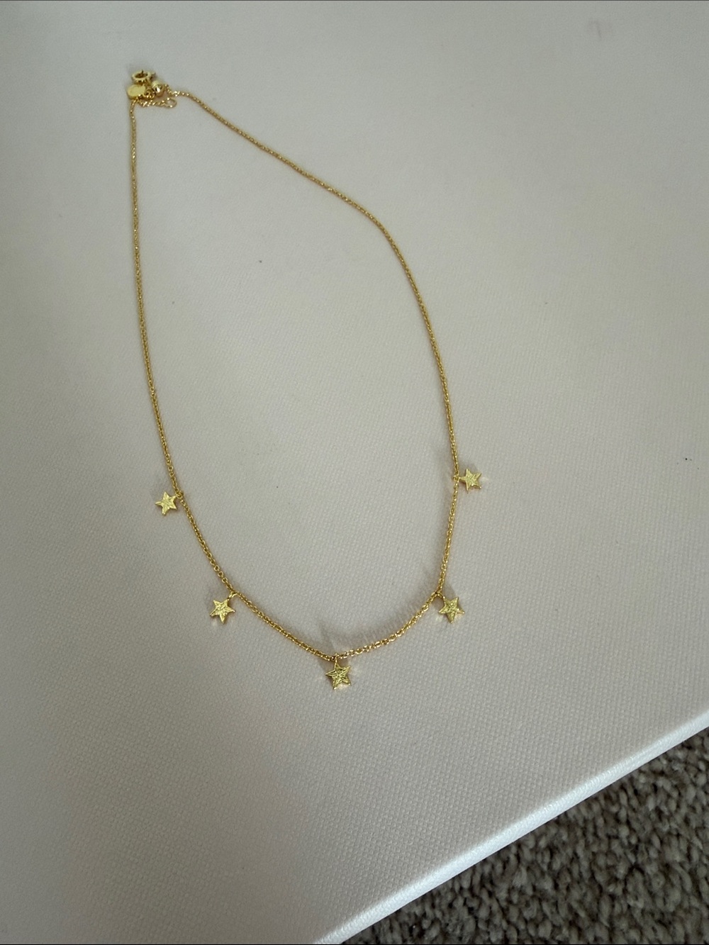 Gorjana Delicate Gold Star Charm Necklace - Women Jewelry